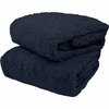 Stalwart 12V Heated Car Blanket, Blue, 2PK 75-CAR2014